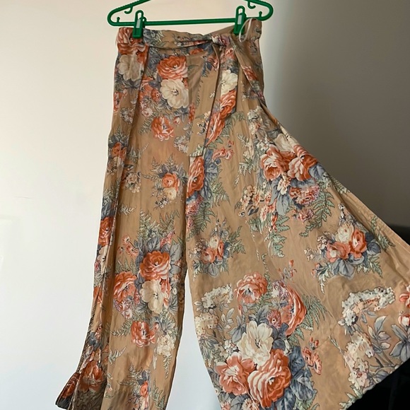 Zimmermann Pants - Anthropologie Floral open flap pants